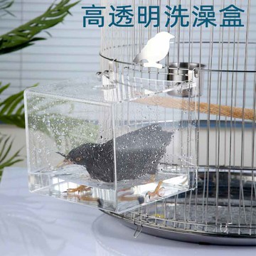 鸚鵡窩/鸚鵡籠 鳥籠子大號豪華別墅八哥鷯哥虎皮牡丹鸚鵡鳥籠大型圓形不鏽鋼鳥籠『XY23937』