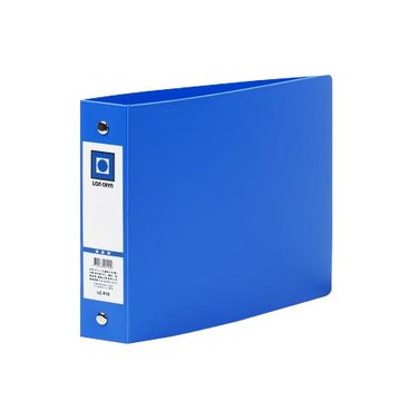 連勤LAN CHYN PP二孔1"圓型卡夾/LC-910/藍