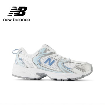 【New Balance】 NB 童鞋_中性_銀水藍色(4-8歲)_PZ530ED-W楦 530