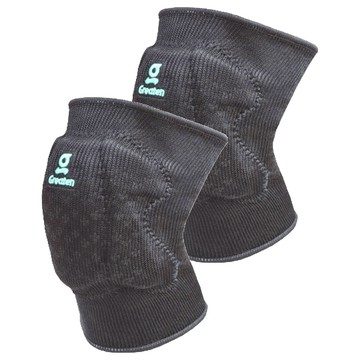 Greaten 極騰 球類護膝 高耐磨吸震墊片 多角度防護 邊彎曲度大 完整包覆性佳  YS  黑色  1個