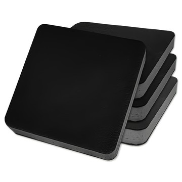 Yuiltech 高硬度方形拼接地墊  ‎Square Black‎  4個  17 x 17cm