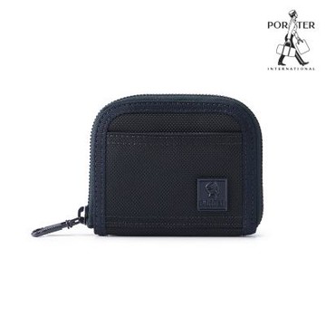 PORTER INTERNATIONAL - 自信經典NEW HEAT零錢包 - 深藍