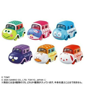 【震撼精品百貨】 TOMICA多美~Dream TOMICA 夢幻多美小汽車 三麗鷗家族第四彈(一組6入)*94900