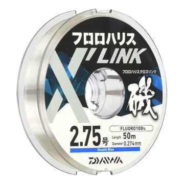 DAIWA FLUORO HARISU X'LINK 釣線  50m  透明色  1個