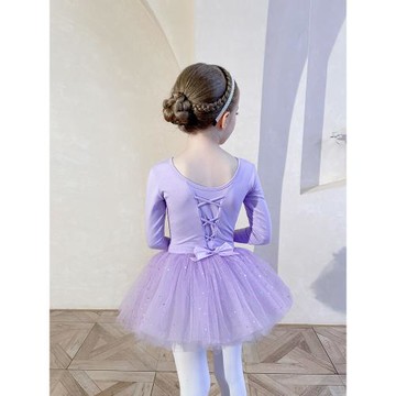 兒童舞蹈服女夏季短袖中國舞跳舞衣服幼兒考級練功服芭蕾舞裙女童