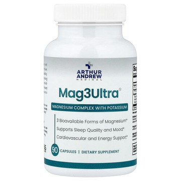 Arthur Andrew Medical, Mag3Ultra®，鎂鉀複合物，90 粒膠囊