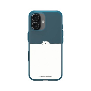 iPhone 17 Clear (相機按鈕) 夜幕藍 - 白白日記 Darylhochi - 一片白