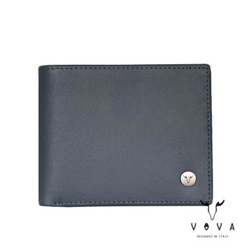 VOVA 沃汎 PHOENIX 菲尼克斯系列4卡零錢袋皮夾 -藍色 VA135W007NY