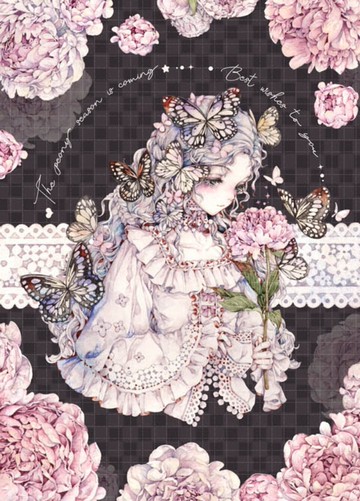 聞香 芍藥金屬線圈離型紙本