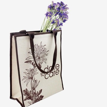 菊花托特包【寶特瓶回收環保纖維織品】