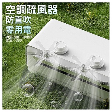 防直吹疏風器(TSQ-1)透明色(3入)
