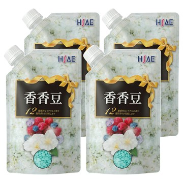 HSAE 衣物香香豆 甜蜜麝香  130g  4包