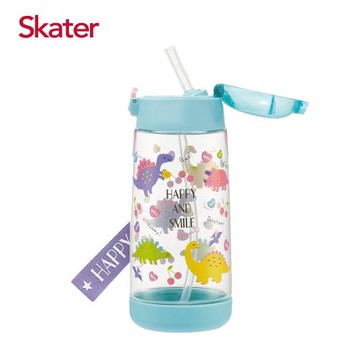 Skater PET吸管水壺(480ml)萌萌龍