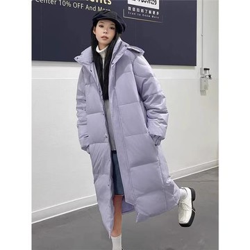 零下40度防寒東北鵝絨羽絨服加厚男女情侶長款外套哈爾濱旅游裝備