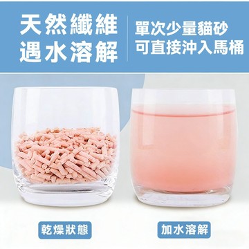 純豆腐貓砂 貓砂 木薯貓砂 6L/袋 強力除臭 環保貓砂 快速結團不粘底
