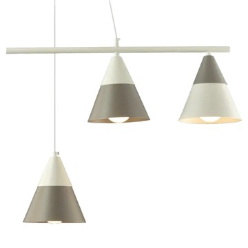 Honey Comb 北歐風中島吊燈 88.5 x 55 x 175cm  灰色 + 白色