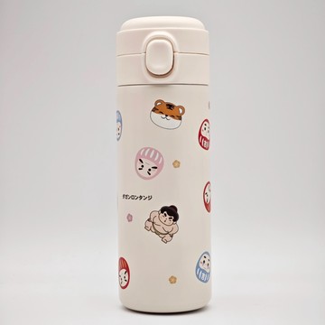 隆探吉 304不鏽鋼小容量420ml直飲杯 達摩不倒翁 福神