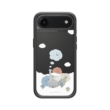 iPhone Air Mod NX -邊框背蓋組合 (相機按鈕) 黑 - Square Studio 方坊 - 喜怒哀樂製夢工廠