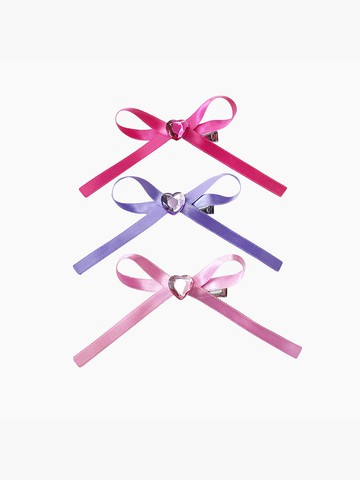 Purk Bonbon Slim Jewel Ribbon Hairpin