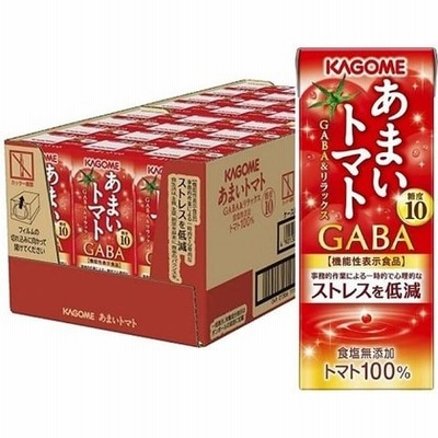 カゴメ あまいトマト ＧＡＢＡ＆リラックス （１９５ｍｌ＊２４本入）