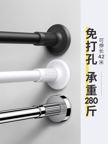 毛巾桿浴室架子置物架衛生間掛架單桿不銹鋼掛毛巾神器毛巾架雙桿