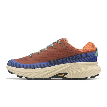 Merrell 越野跑鞋 Agility Peak 5 男鞋 磚咖色 緩衝 抓地 橡膠大底 運動鞋 ML068117
