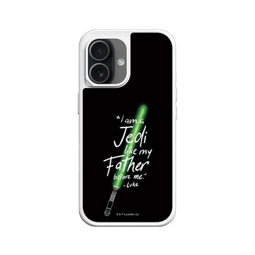 iPhone 17 SolidX 白 - 迪士尼-星際大戰 Star Wars - 絕地武士-光劍系列