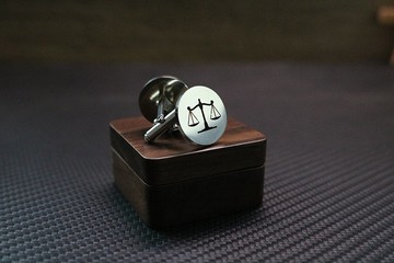 金屬十二星座袖扣免費刻字商務紳士禮盒裝