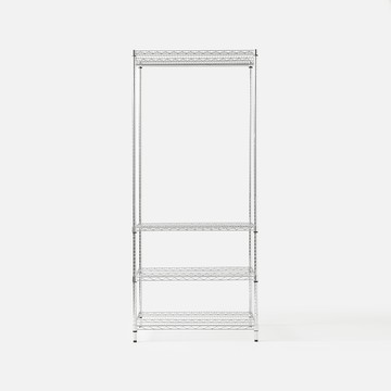 特力屋鍍鉻四層衣架寬90*深60*高210公分