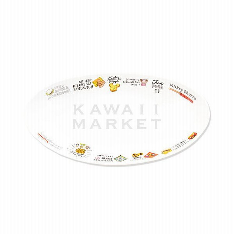 プレート 深皿 手書き風 パークフード柄 食器 キッチン ミッキー キャラクター グッズ ディズニーリゾート限定 お土産 Tdl 通販 Lineポイント最大0 5 Get Lineショッピング