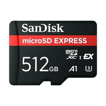 【SanDisk】 EXPRESS 512G UHS-I U3 A1 microSDXC 記憶卡