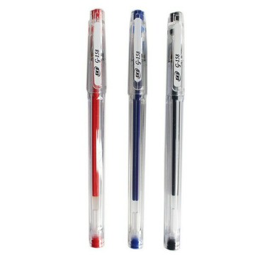 SKB 中性筆 G-158 鋼珠筆 0.4mm/一支入(定15) 超細 透明桿 原子筆 圓珠筆-文【APP滿額下單10%點數(單一帳號最高1000點)】9/30止