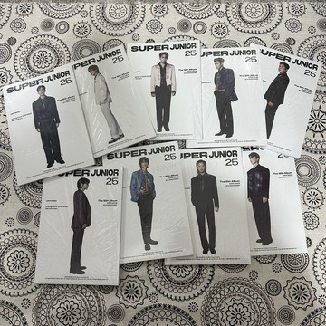 正版 Super Junior SJ正規12  [Super Junior25] 個人單封pd版 李東海 利特 金希澈