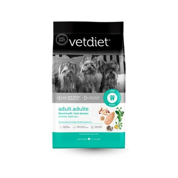 成犬/全齡犬飼料 【Vetdiet 加拿大三兄弟】成犬/小型犬/熟齡犬 機能犬寵糧 2.72kg｜高適口｜高吸收｜抗氧化｜加拿大原裝