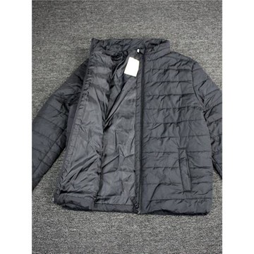 處理外貿秋冬輕便高蓬松男士小立領羽絲棉保暖棉衣百搭簡約外套