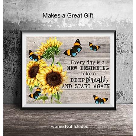 Inspiring Positive Quotes Wall Decor Inspirational Wall Art Motivational Posters Uplifting Encouragement Gifts for Women Encouraging S並行輸入