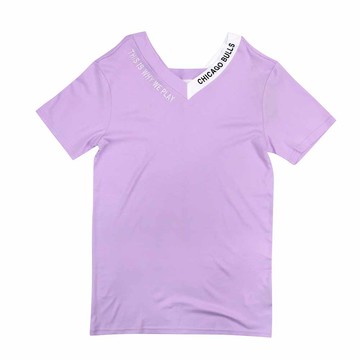 NBA Style C&S 特殊剪裁 短袖上衣 公牛隊