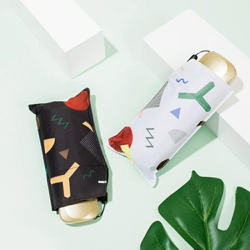 遮陽傘 原宿ins超輕小森系五折晴雨傘兩用女防曬防紫外線折疊遮陽太陽傘