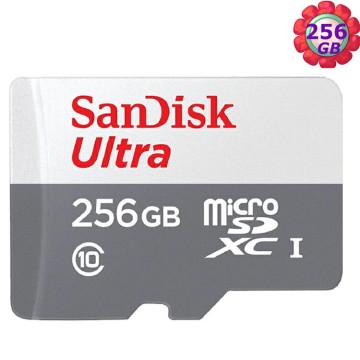 SanDisk 256GB 256G microSDXC【100MB/s】Ultra micro SD UHS C10 SDSQUNR-256G手機記憶卡｜滿額領券最高現折$220