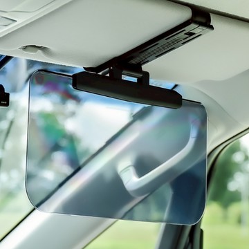 EXEA 抗UV遮陽板 EE-70 L  黑色  1個