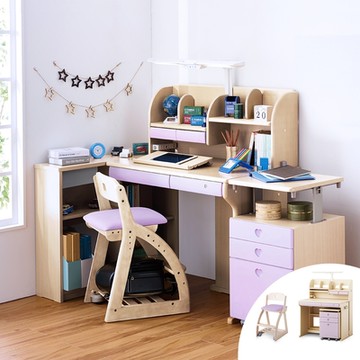 KOIZUMI CD COMPACT兒童書桌組CDR-188＋成長椅KDC-089 W95*D76.3*H119.1 cm