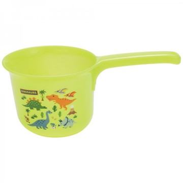 小禮堂 恐龍 兒童塑膠水瓢 (綠集合款) 4973307-577772