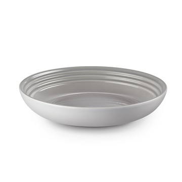 LE CREUSET -瓷器義麵盤 22cm (迷霧灰-無盒)