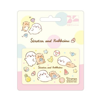 【悠遊卡 EasyCard】海豹小白Supercard悠遊卡-fruit