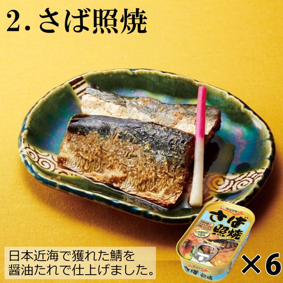 お魚惣菜缶詰 4種24缶セット（さば塩焼 さば照焼 さんま蒲焼 焼いわし）4種×各6缶 お魚 惣菜 缶詰 各100g  非常食 保存食