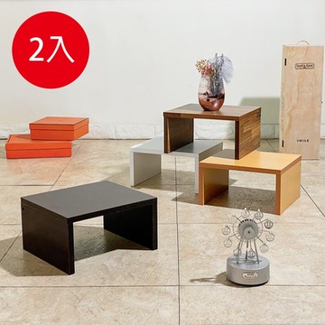 ONE生活 多功能置物架X2 長28CM層板架 增高架 層架 書櫃層板