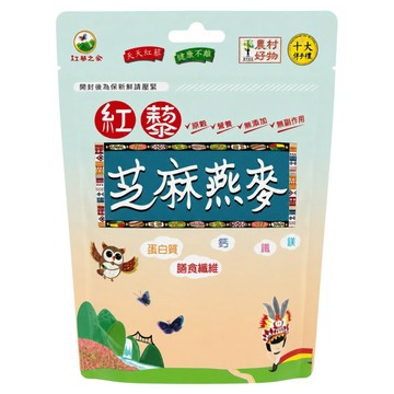紅藜之家 紅藜芝麻燕麥粉  275g  1個