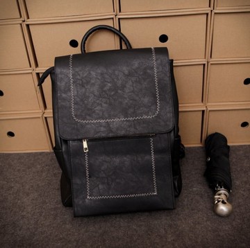 6折起 韓國 手工 皮革包款 後背包 手工縫線 立體縫線  民族包 後背包  雙肩包  多夾層 包包 男