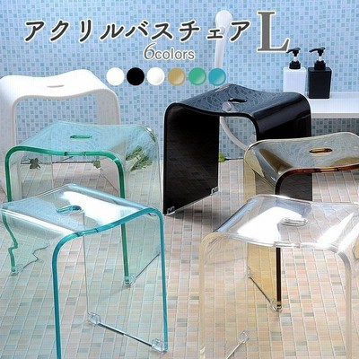シャワーチェア 風呂 風呂イス 椅子 Llサイズ 介護 おしゃれ バスチェア お風呂の椅子 バスチェアー アクリル 透明 40cm クリア 大きめ 風呂いす バススツール Www Alvenius Ind Br