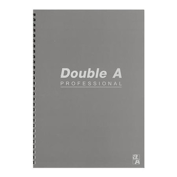 Double A辦公室系列筆記本/B5/線圈/灰/50頁